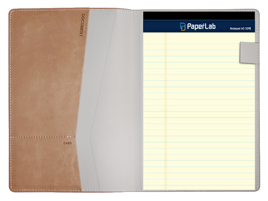 소프트 노트패드 A5 _ 브라운