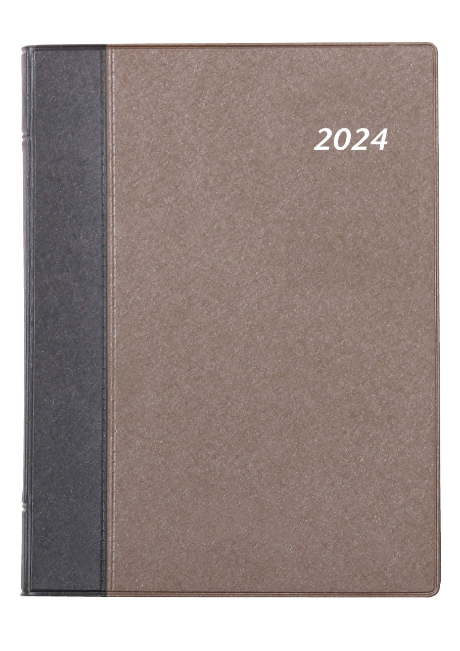 투톤펄(끼움식)[16절] 양장 _ 브라운